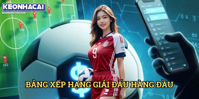 Bảng xếp hạng 10 Bảng Xếp Hạng Giải Đấu Hàng Đầu