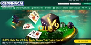 Đánh Giá V9BET Keonhacai viet – Nhà Cái Cá Cược Uy Tín?