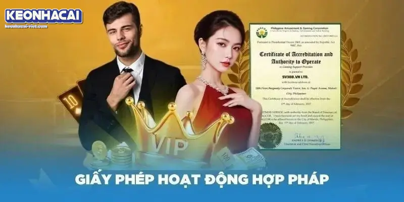 Trang Chủ - Keonhacai 1 Giấy phép hoạt động hợp pháp